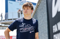2023 United Autosports 24 Hour Centenary Mens Navy Fashion Fit T-Shirt 2023 United Autosports 24 Hour Centenary Mens Navy Fashion Fit T-Shirt