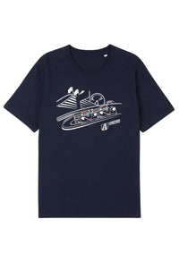 2023 United Autosports 24 Hour Centenary Mens Navy Fashion Fit T-Shirt 2023 United Autosports 24 Hour Centenary Mens Navy Fashion Fit T-Shirt