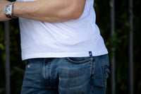 Mens White Slim Fit T-Shirt Mens White Slim Fit T-Shirt