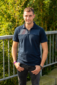 Mens Navy Slim Fit Polo Mens Navy Slim Fit Polo