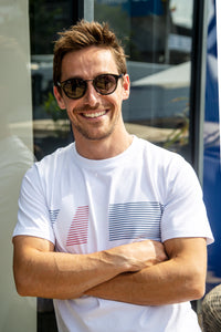 Mens White Fashion Fit T-Shirt Mens White Fashion Fit T-Shirt