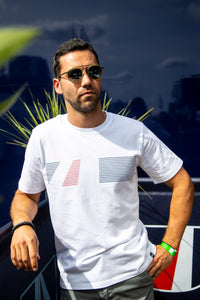 Mens White Fashion Fit T-Shirt Mens White Fashion Fit T-Shirt