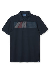 Mens Navy Slim Fit Polo Mens Navy Slim Fit Polo