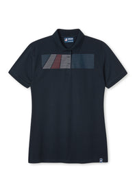 Womens Navy Slim Fit Polo Womens Navy Slim Fit Polo