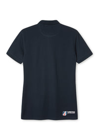 Womens Navy Slim Fit Polo Womens Navy Slim Fit Polo
